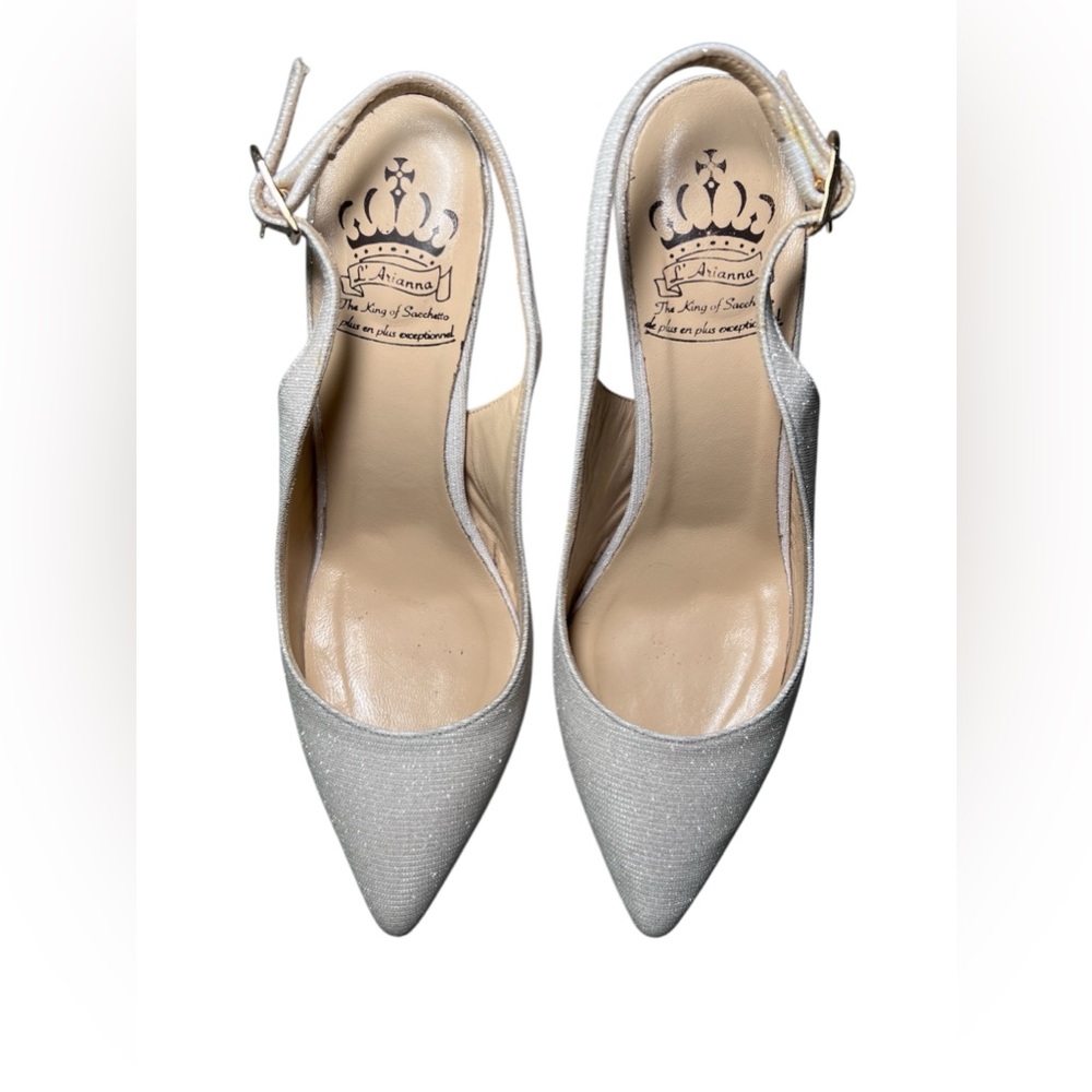 L‘Arianna Decollete White size 7,4US made in Italy